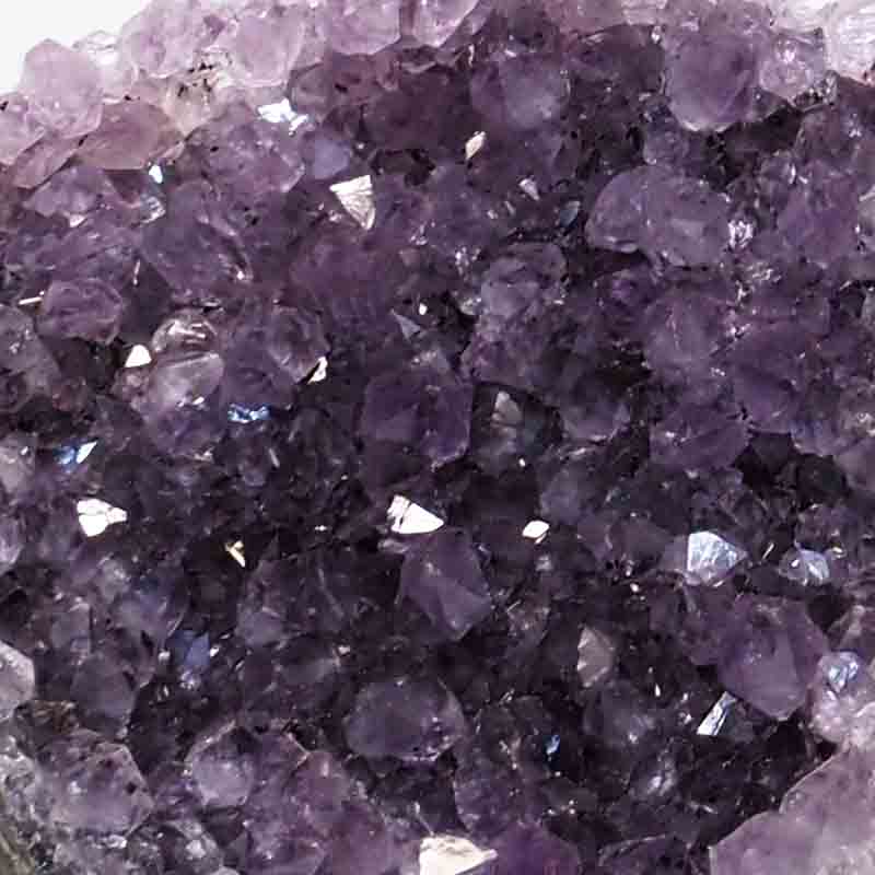 1.57kg Amethyst Crystal Geode Specimen Set 3 Pieces P232 5 Amethyst Crystal Geode Specimen Set 3 Pieces P232 | Himalayan Salt Factory