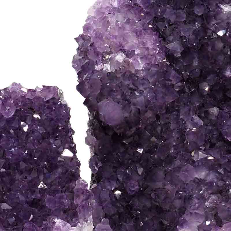 1.65kg Amethyst Crystal Geode Specimen Set 3 Pieces P233 5 Amethyst Crystal Geode Specimen Set 3 Pieces P233 | Himalayan Salt Factory