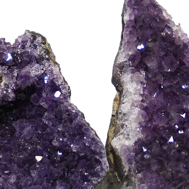 1.25kg Amethyst Crystal Geode Specimen Set 3 Pieces P254 5 Amethyst Crystal Geode Specimen Set 3 Pieces P254 | Himalayan Salt Factory