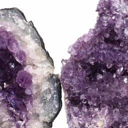 1.55kg Amethyst Crystal Geode Specimen Set 3 Pieces P274 7 Amethyst Crystal Geode Specimen Set 3 Pieces P274 | Himalayan Salt Factory