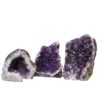 1.65kg Amethyst Crystal Geode Specimen Set 3 Pieces P314 1 Amethyst Crystal Geode Specimen Set 3 Pieces P314 | Himalayan Salt Factory