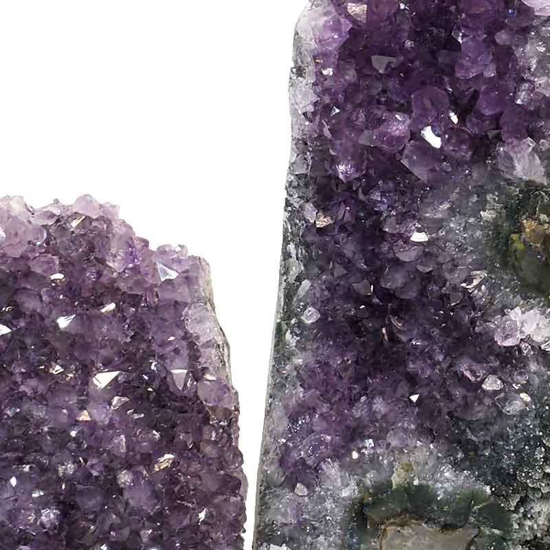 2.14kg Amethyst Crystal Geode Specimen Set 3 Pieces P342 5 Amethyst Crystal Geode Specimen Set 3 Pieces P342 | Himalayan Salt Factory