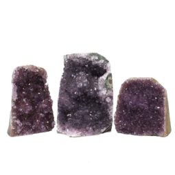 Amethyst Crystal Geode Specimen Set 3 Pieces P350 | Himalayan Salt Factory
