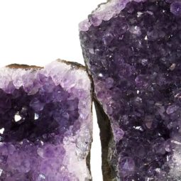 Amethyst Crystal Geode Specimen Set 3 Pieces P351 | Himalayan Salt Factory