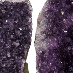 Amethyst Crystal Geode Specimen Set 3 Pieces P364 | Himalayan Salt Factory