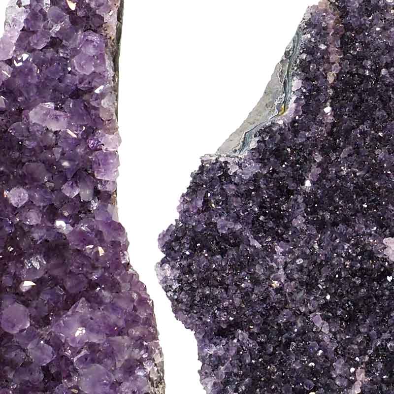 1.62kg Amethyst Crystal Geode Specimen Set 3 Pieces P379 5 Amethyst Crystal Geode Specimen Set 3 Pieces P379 | Himalayan Salt Factory