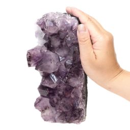 1.42kg Natural Amethyst Crystal Lamp DS574 7 Amethyst Crystal Lamp DS574-1 | Himalayan Salt Factory