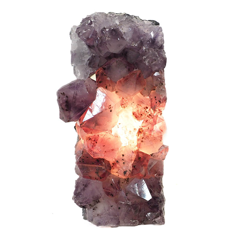 1.42kg Natural Amethyst Crystal Lamp DS574 4 Amethyst Crystal Lamp DS574-2 | Himalayan Salt Factory