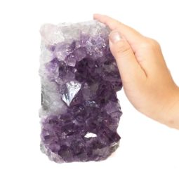 1.49kg Natural Amethyst Crystal Lamp DS580 7 Amethyst Crystal Lamp DS580 | Himalayan Salt Factory