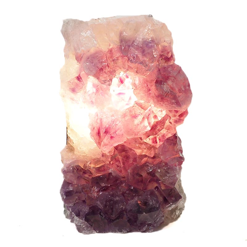 1.49kg Natural Amethyst Crystal Lamp DS580 4 Amethyst Crystal Lamp DS580 | Himalayan Salt Factory