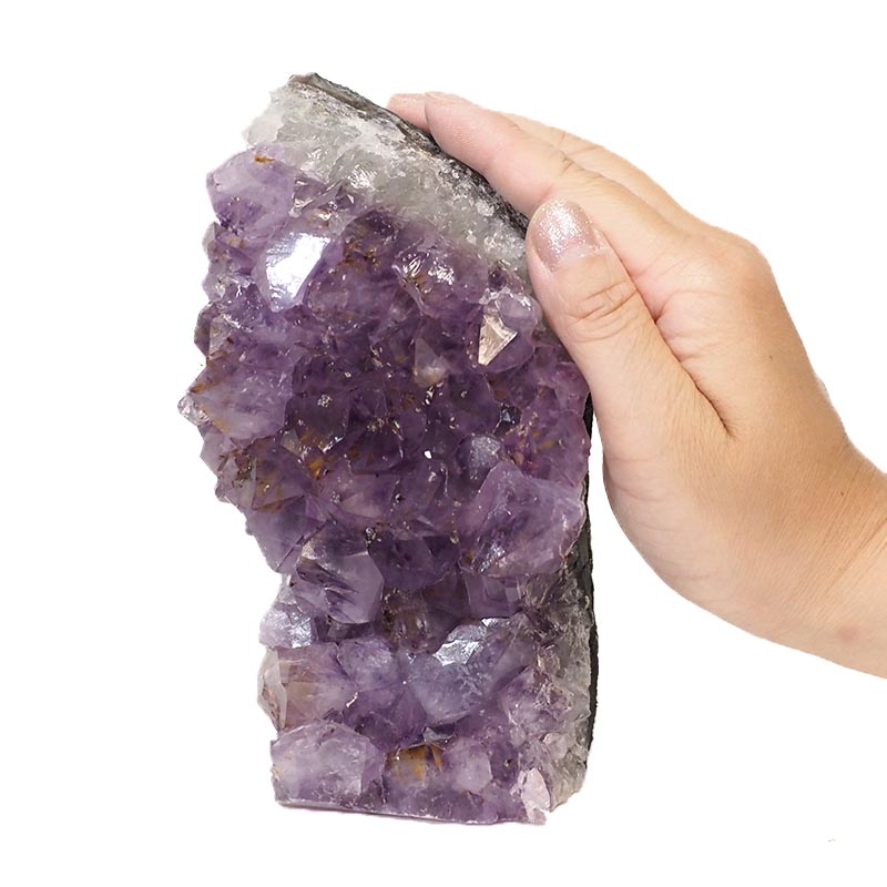 1.14kg Natural Amethyst Crystal Lamp DS585 5 Amethyst Crystal Lamp DS585 | Himalayan Salt Factory