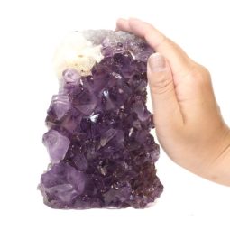 1.28kg Natural Amethyst Crystal Lamp DS586 7 Amethyst Crystal Lamp DS586 | Himalayan Salt Factory