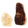 1.5kg Citrine Crystal Geode Specimen Set 2 Pieces P137 1 Natural Citrine Geode Specimen Set 2 Pieces P137 | Himalayan Salt Factory