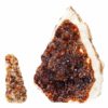 1.77kg Citrine Crystal Geode Specimen Set 2 Pieces P140 1 Citrine Crystal Geode Specimen Set 2 Pieces P140 | Himalayan Salt Factory