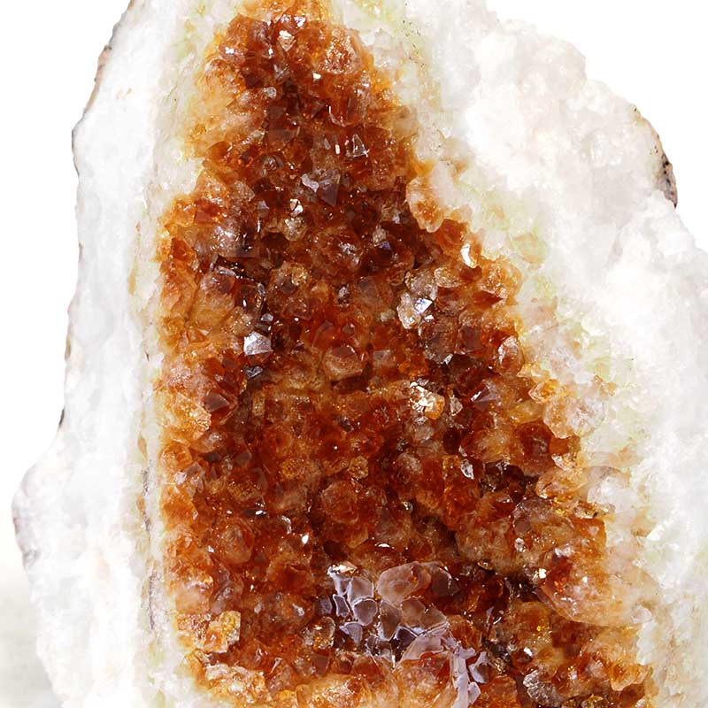 1.61kg Citrine Crystal Geode Specimen Set 2 Pieces P141 5 Citrine Crystal Geode Specimen Set 2 Pieces P141 | Himalayan Salt Factory