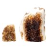 Citrine Crystal Geode Specimen Set 2 Pieces P142 | Himalayan Salt Factory