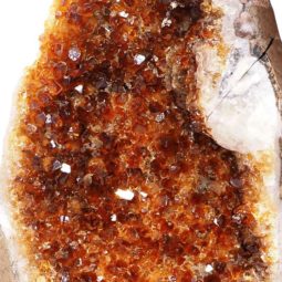 1.60kg Citrine Crystal Geode Specimen Set 2 Pieces P145 7 Citrine Crystal Geode Specimen Set 2 Pieces P145 | Himalayan Salt Factory