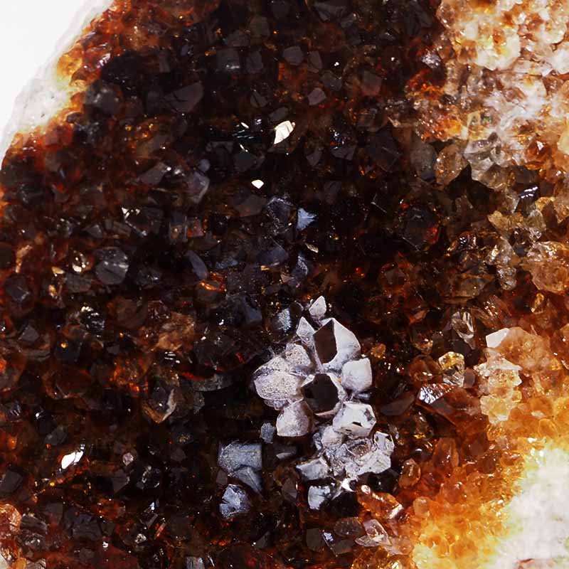 1.40kg Citrine Crystal Geode Specimen Set 2 Pieces P166 5 Citrine Crystal Geode Specimen Set 2 Pieces P166 | Himalayan Salt Factory