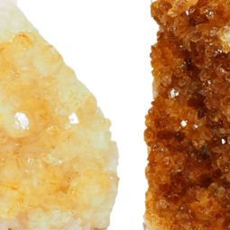 1.4kg Citrine Crystal Geode Specimen Set 3 Pieces P171 7 Citrine Crystal Geode Specimen Set 2 Pieces P171 | Himalayan Salt Factory