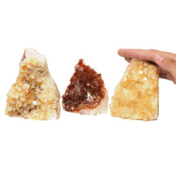 1.5kg Citrine Crystal Geode Specimen Set 3 Pieces P172 7 1.5kg Citrine Crystal Geode Specimen Set 3 Pieces P172 6