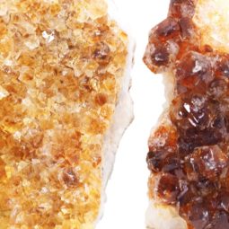 1.68kg Citrine Crystal Geode Specimen Set 2 Pieces P192 7 Citrine Crystal Geode Specimen Set 2 Pieces P192 | Himalayan Salt Factory