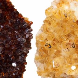 1.86kg Citrine Crystal Geode Specimen Set 2 Pieces P300 7 Citrine Crystal Geode Specimen Set 2 Pieces P300 | Himalayan Salt Factory