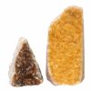 1.55kg Citrine Crystal Geode Specimen Set 2 Pieces P307 1 Citrine Crystal Geode Specimen Set 2 Pieces P307 | Himalayan Salt Factory