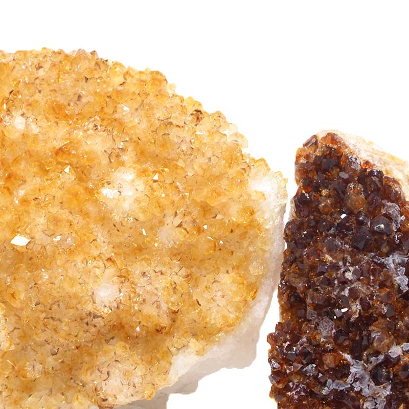 1.75kg Citrine Crystal Geode Specimen Set 3 Pieces P183 5 Citrine Crystal Geode Specimen Set 3 Pieces P183 | Himalayan Salt Factory