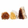 Citrine Crystal Geode Specimen Set 3 Pieces P280 | Himalayan Salt Factory