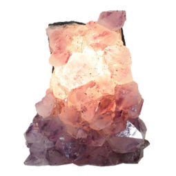 Natural Amethyst Crystal Lamp DS538 | Himalayan Salt Factory