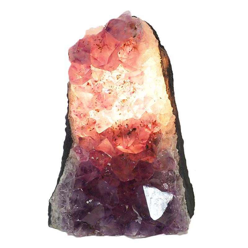0.88kg Natural Amethyst Crystal Lamp DS540 4 Natural Amethyst Crystal Lamp DS540 | Himalayan Salt Factory