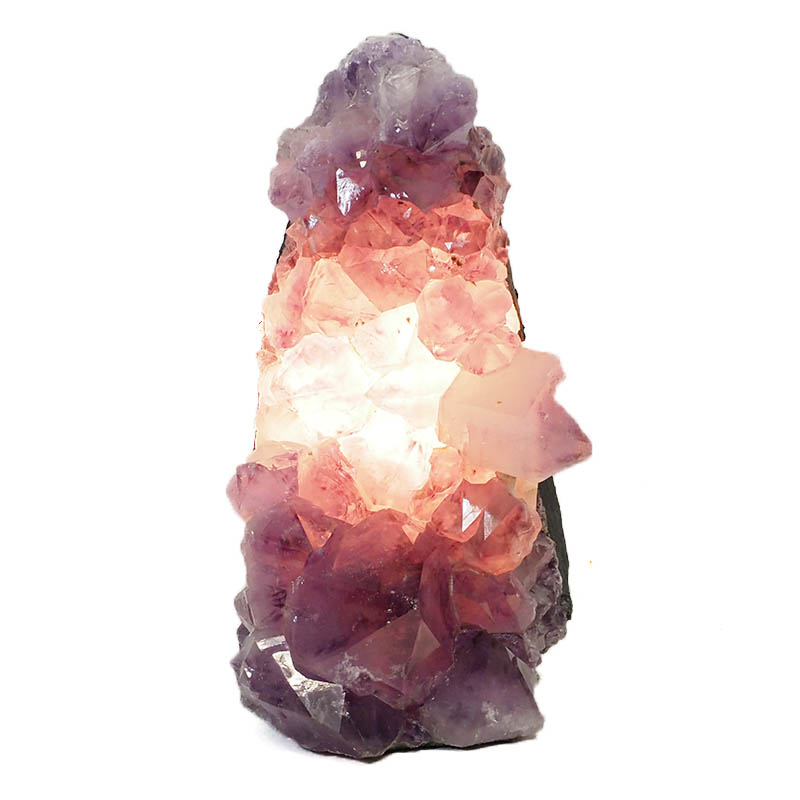 1.55kg Natural Amethyst Crystal Lamp DS547 4 Natural Amethyst Crystal Lamp DS547 | Himalayan Salt Factory