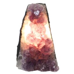 Natural Amethyst Crystal Lamp DS559-2 | Himalayan Salt Factory