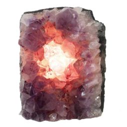 Natural Amethyst Crystal Lamp DS562 | Himalayan Salt Factory