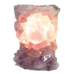 Natural Amethyst Crystal Lamp DS565 | Himalayan Salt Factory