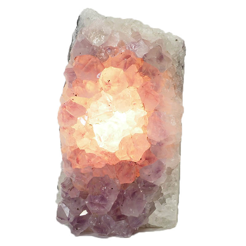 2.07kg Natural Amethyst Crystal Lamp DS620 4 Natural Amethyst Crystal Lamp DS620 | Himalayan Salt Factory