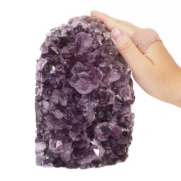 Natural Amethyst Crystal Lamp DS621 | Himalayan Salt Factory