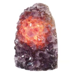 Natural Amethyst Crystal Lamp DS621 | Himalayan Salt Factory