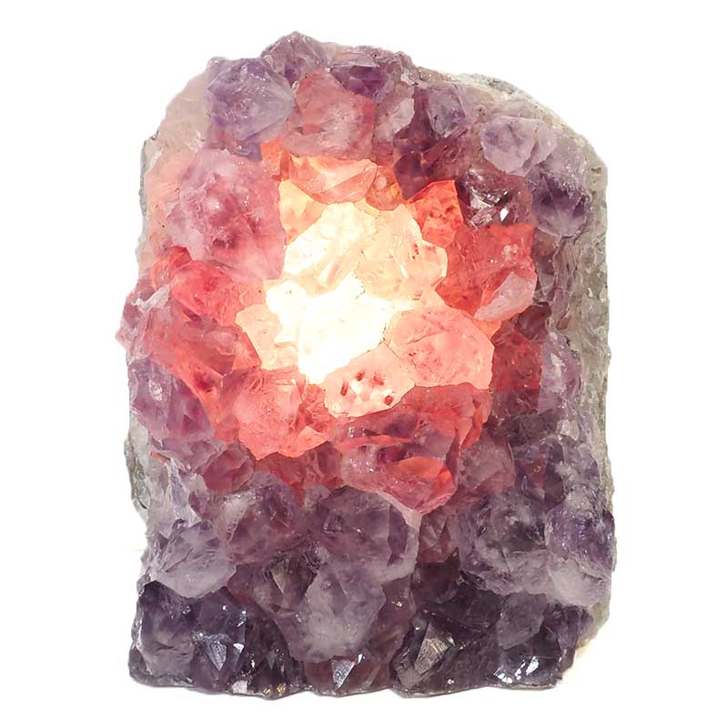 2.26kg Natural Amethyst Crystal Lamp DS624 4 Natural Amethyst Crystal Lamp DS624 | Himalayan Salt Factory