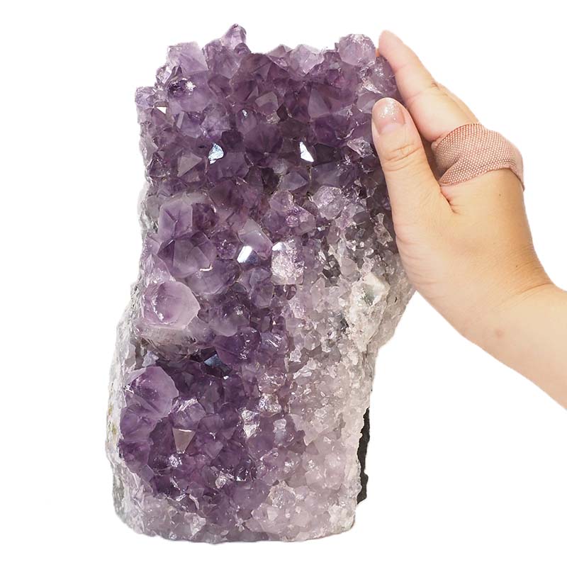 3.75kg Natural Amethyst Crystal Lamp DS629 5 Natural Amethyst Crystal Lamp DS629 | Himalayan Salt Factory