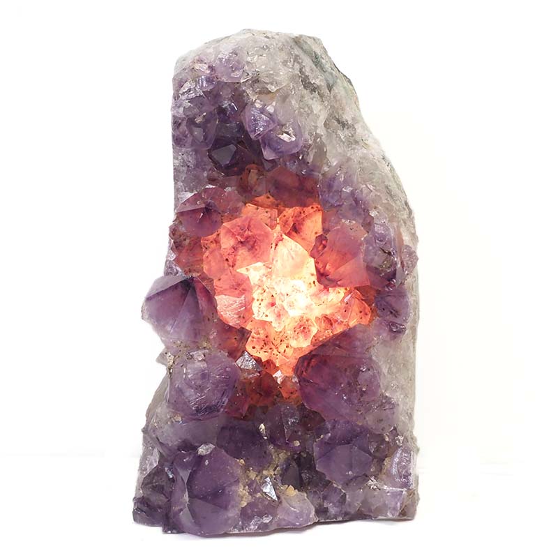 4.14kg Natural Amethyst Crystal Lamp DS631 4 Natural Amethyst Crystal Lamp DS631 | Himalayan Salt Factory