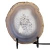 Natural Sliced Brazilian Crystal Agate Lamp J1672 | Himalayan Salt Factory