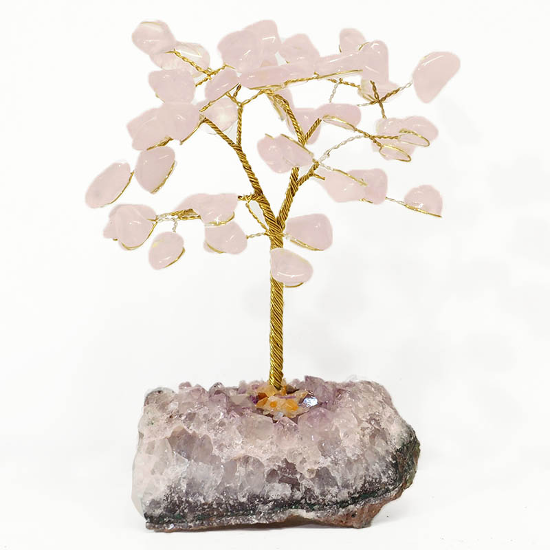 Rose Quartz Gemstone Tree - Small For Sale - AfterPay Available