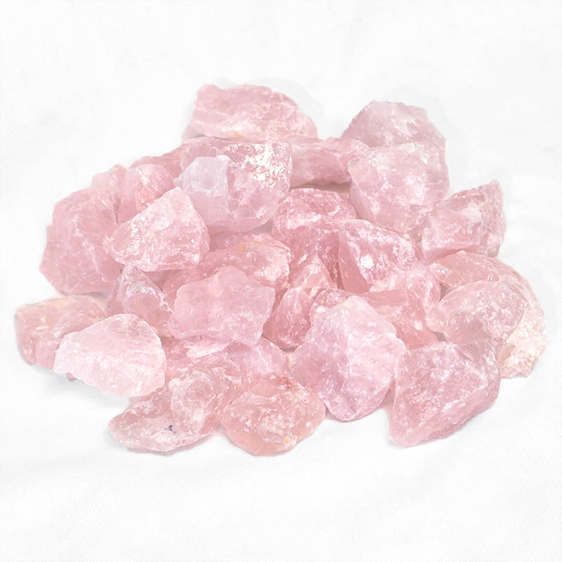 1kg Rose Quartz Small Rough Parcel | Himalayan Salt Factory
