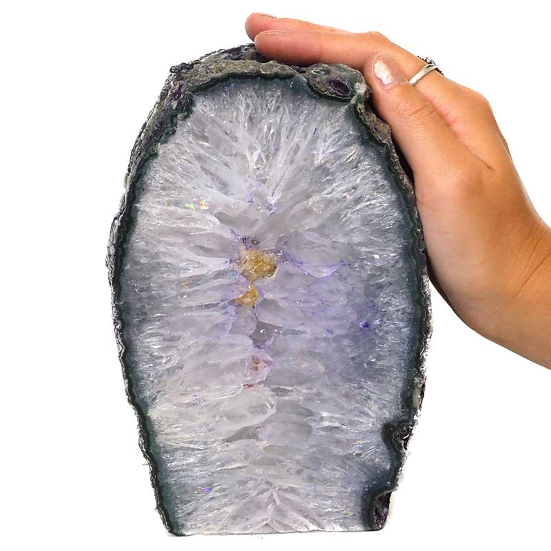 2.79kg Agate Crystal Lamp N16 5 Agate Crystal Lamp N16 | Himalayan Salt Factory