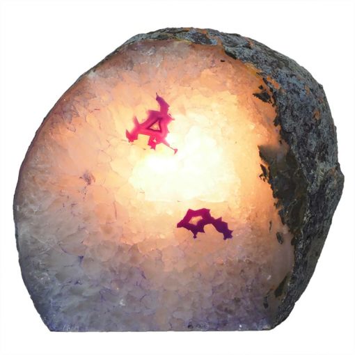 Agate Crystal Lamp N23 | Himalayan Salt Factory