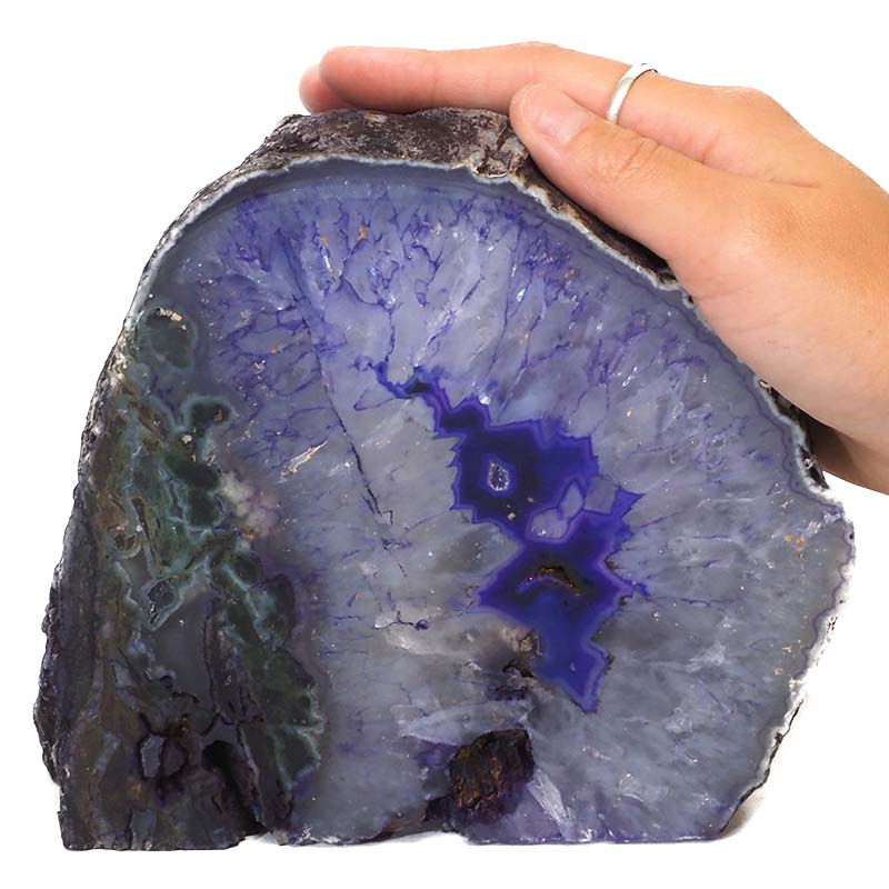 2.45kg Agate Crystal Lamp N27 5 Agate Crystal Lamp N27 | Himalayan Salt Factory