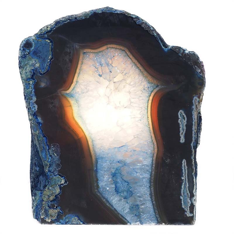 3.12kg Agate Crystal Lamp N35 4 Agate Crystal Lamp N35 | Himalayan Salt Factory