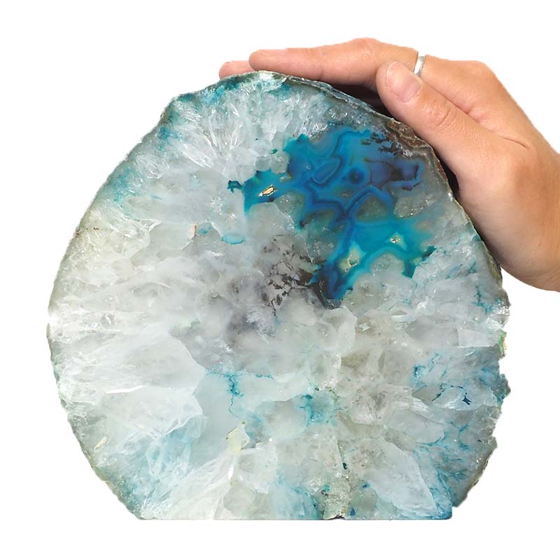 3.03kg Agate Crystal Lamp N42 5 Agate Crystal Lamp N42 | Himalayan Salt Factory
