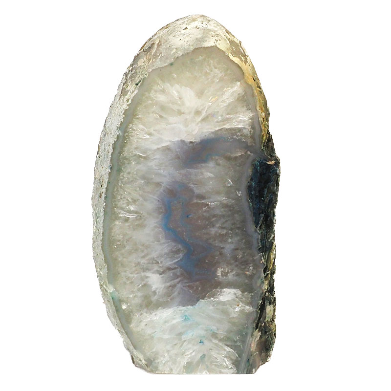 1.71kg Teal Agate Crystal Lamp N44 3 Agate Crystal Lamp N44 | Himalayan Salt Factory